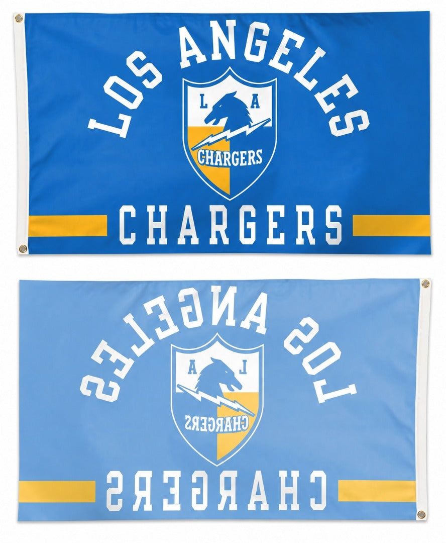 Los Angeles Chargers Classic Logo 3x5 Flag