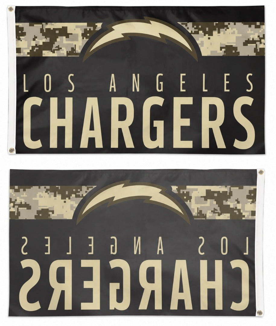 Los Angeles Chargers Flag 3x5 Military Digi Camo heartlandflags