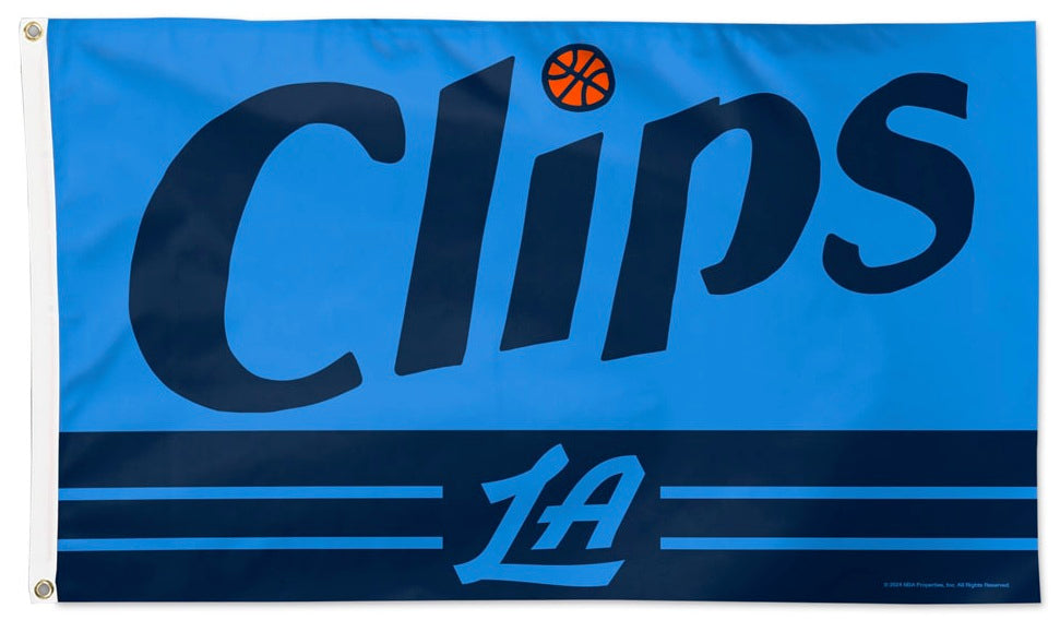 Los Angeles Clippers City Edition Flag 3x5 heartlandflags