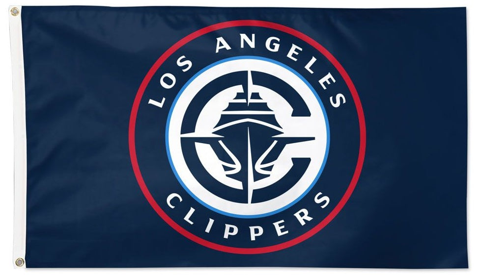 Los Angeles Clippers Flag New Logo 3x5 heartlandflags