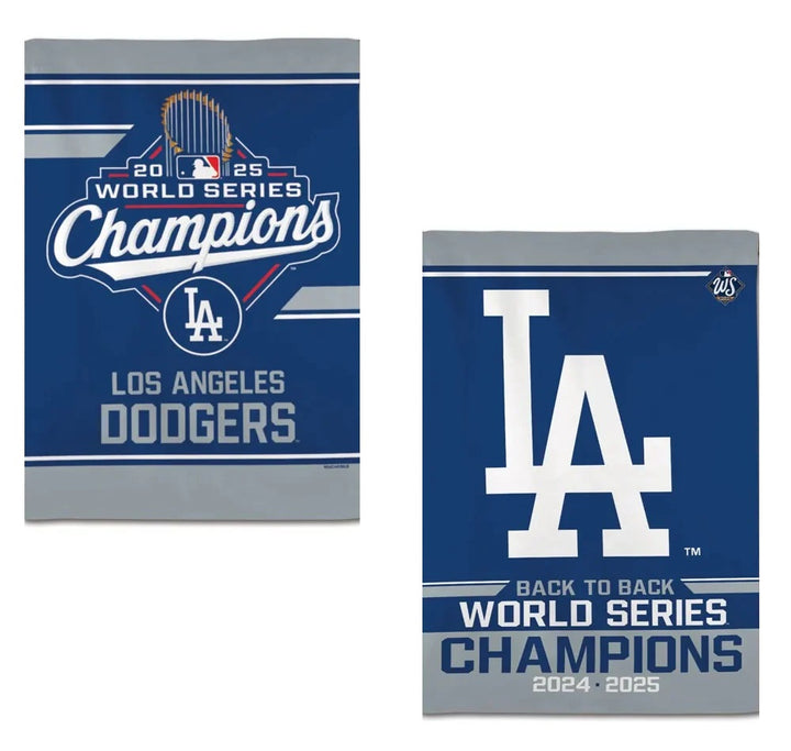 Los Angeles Dodgers 2 Sided Back To Back Champions heartlandflags