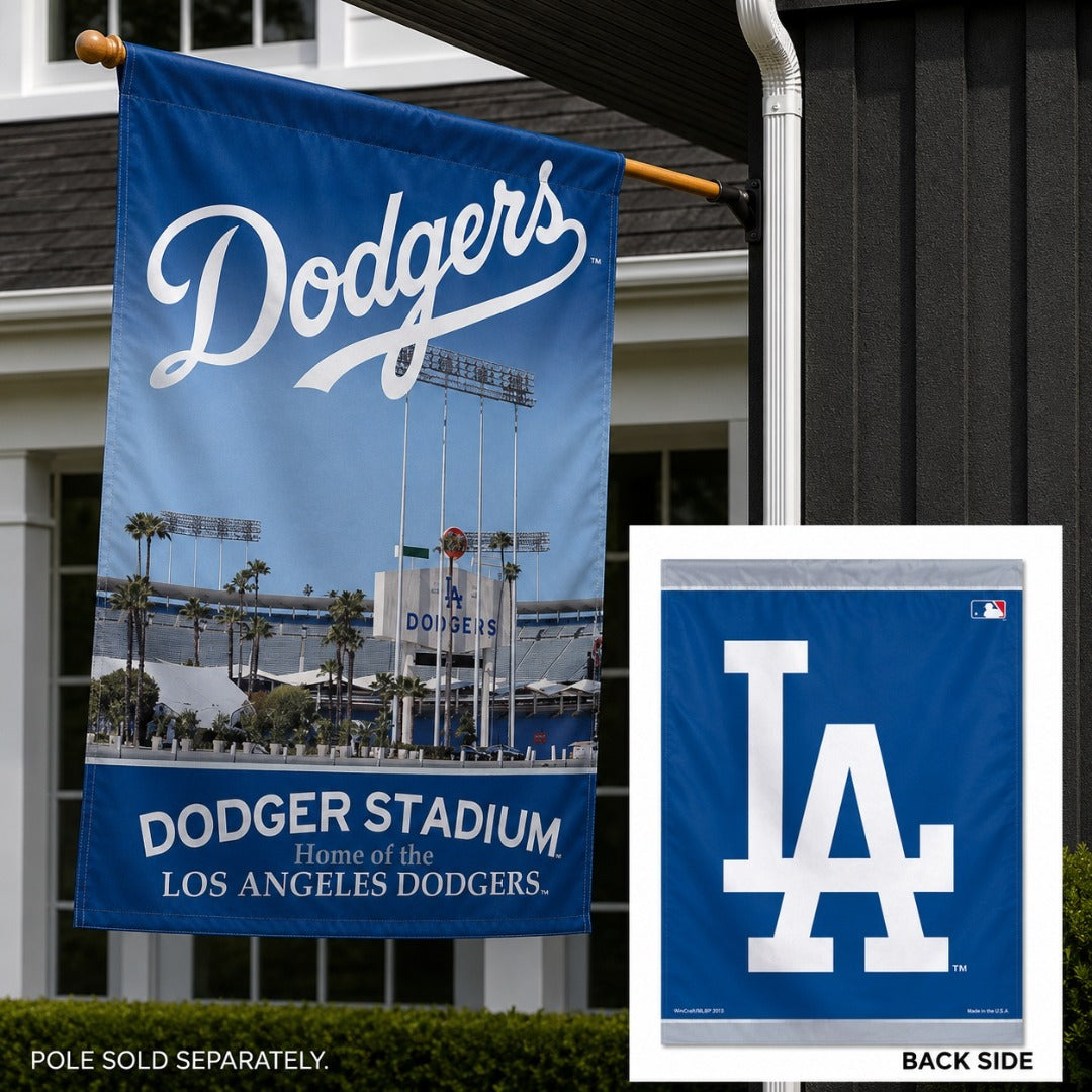 Los Angeles Dodgers Banner 2 Sided Dodger Stadium heartlandflags