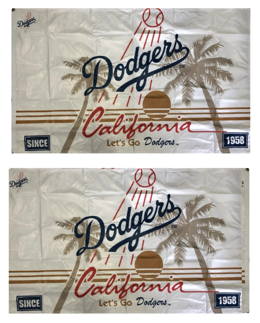 Los Angeles Dodgers California 2 Sided 3x5 Flag heartlandflags