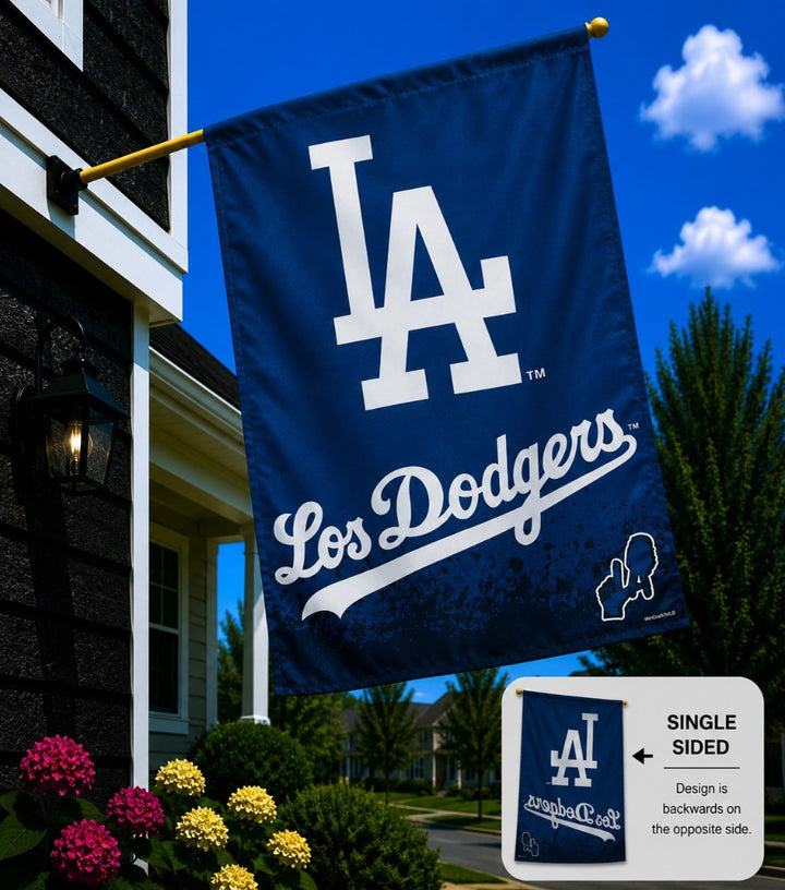 Los Angeles Dodgers City Connect Banner heartlandflags