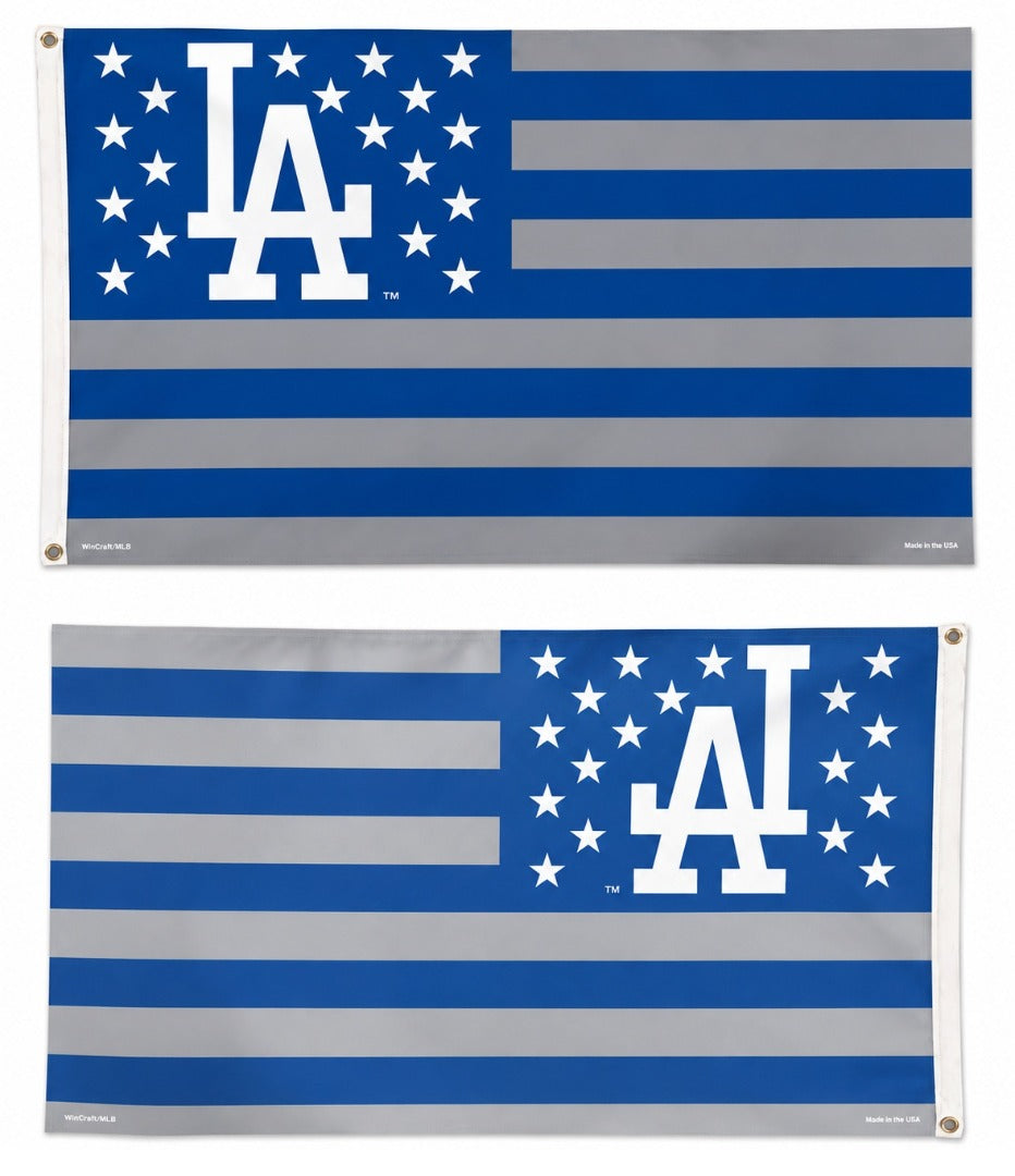 Los Angeles Dodgers Flag 3x5 Stars and Stripes Americana heartlandflags