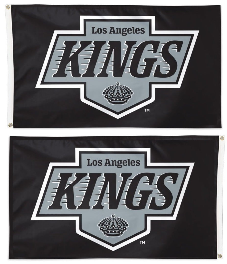 Los Angeles Kings Flag 3x5 New Logo 2 Sided