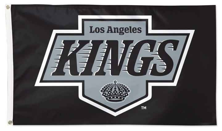 Los Angeles Kings Flag 3x5 New Logo heartlandflags