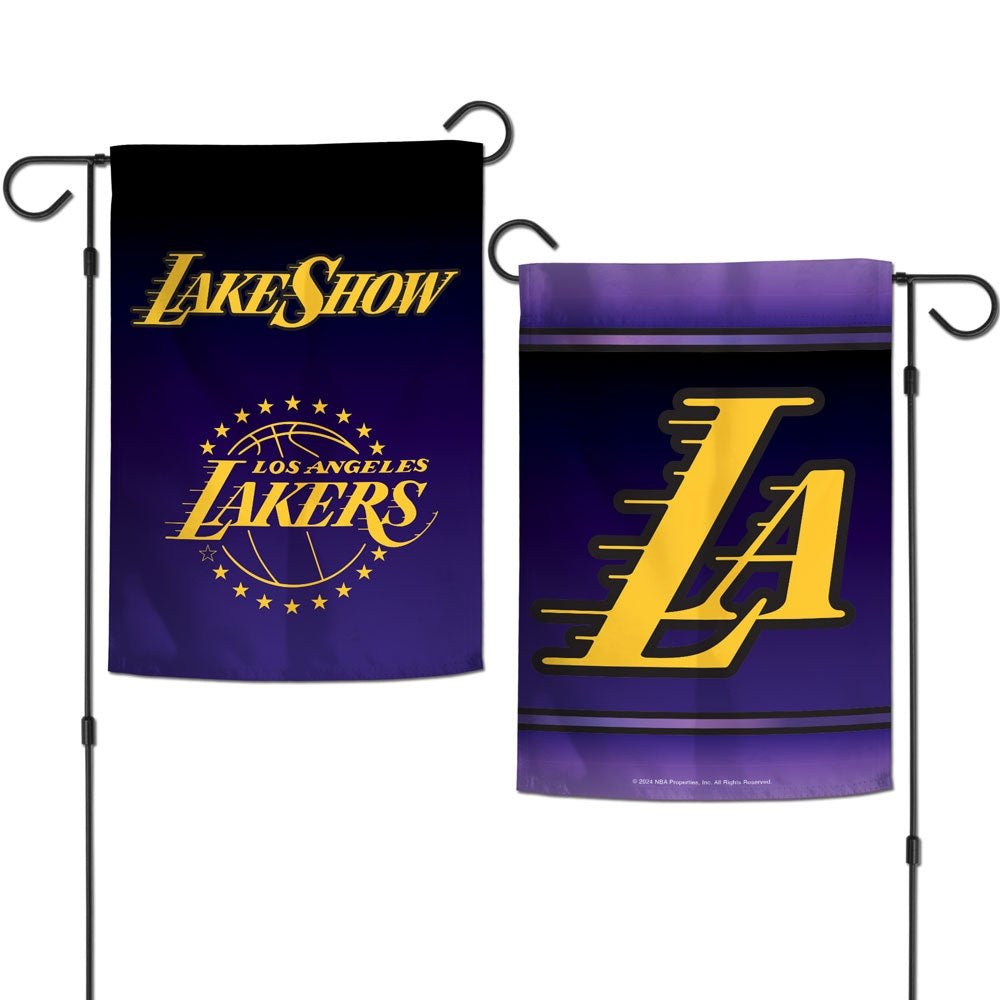 Los Angeles Lakers City Garden Flag 2 Sided heartlandflags