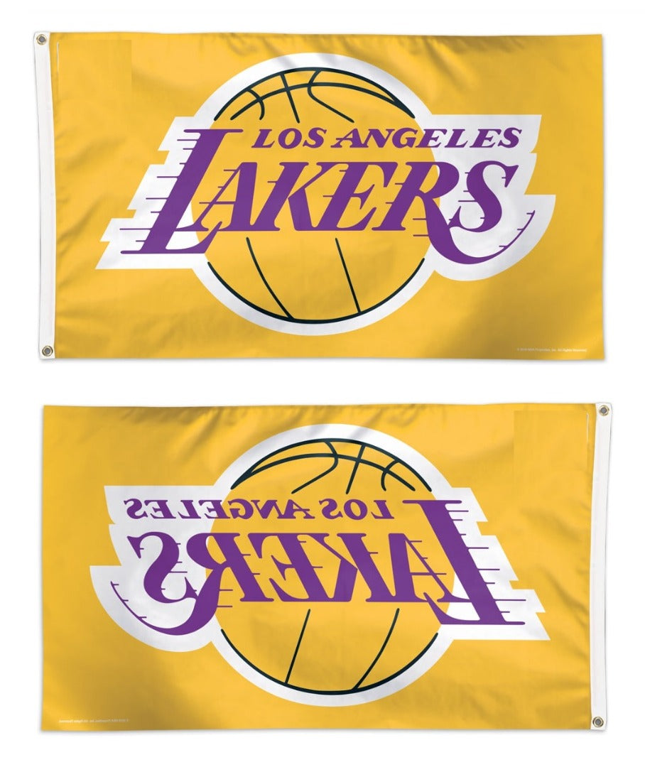 Los Angeles Lakers Flag 3x5 Yellow heartlandflags