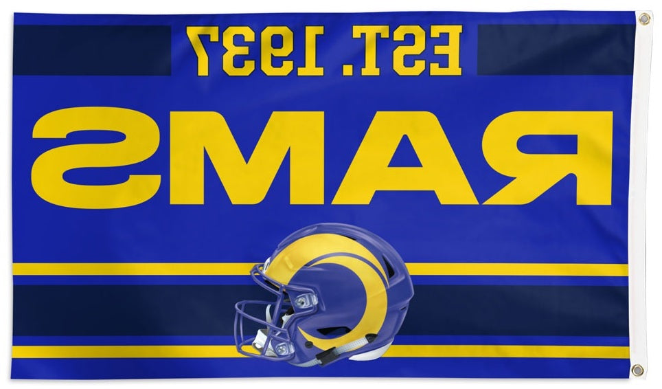 Los Angeles Rams Flag 3x5 Est 1937 heartlandflags
