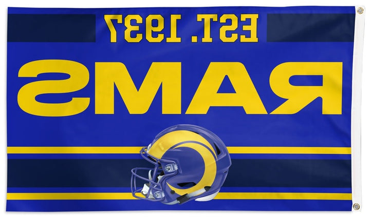 Los Angeles Rams Flag 3x5 Est 1937 heartlandflags