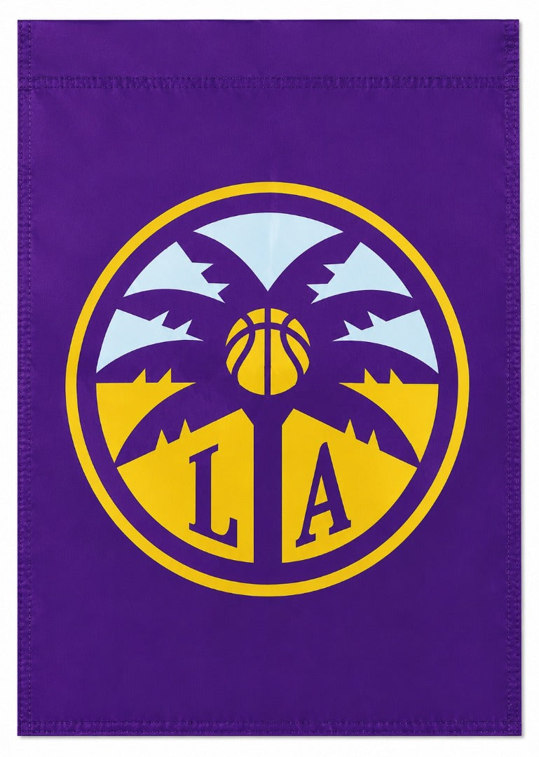 Los Angeles Sparks Garden Flag 2 Sided heartlandflags