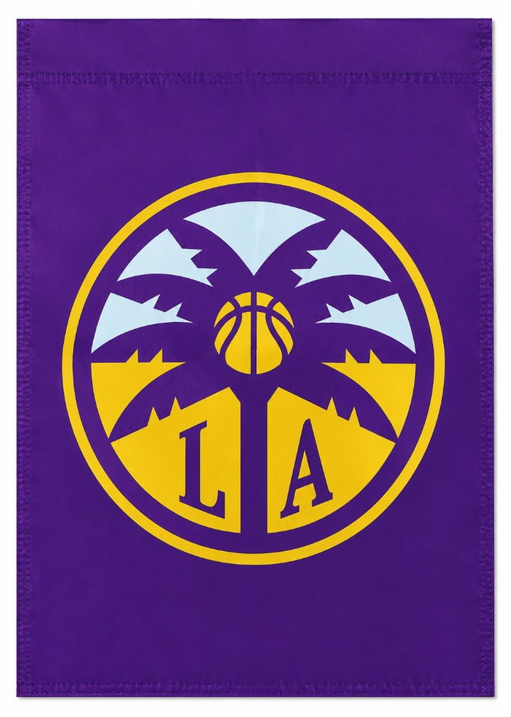 Los Angeles Sparks Garden Flag 2 Sided heartlandflags