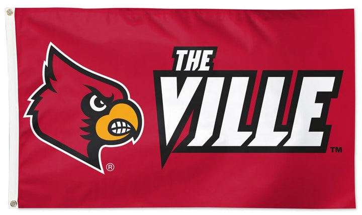 Louisville Cardinals Flag 3x5 The Ville heartlandflags