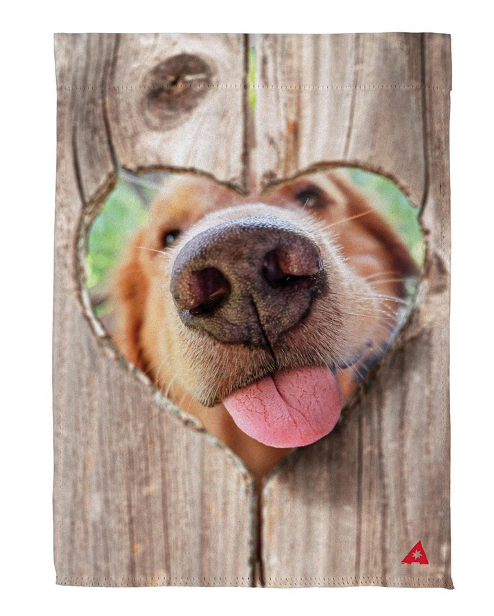 Love Smack 2 Sided Garden Flag