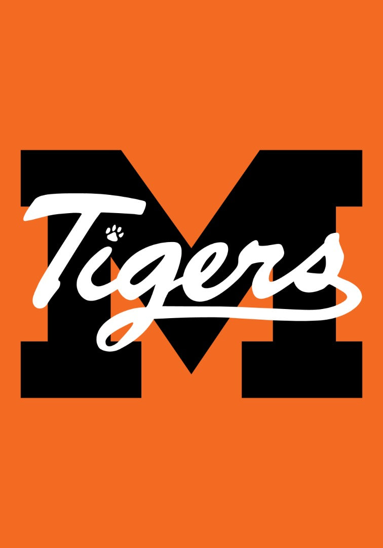 Madrid Tigers 2 Sided Orange Banner heartlandflags