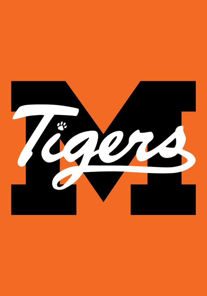 Madrid Tigers 2 Sided Orange Banner heartlandflags