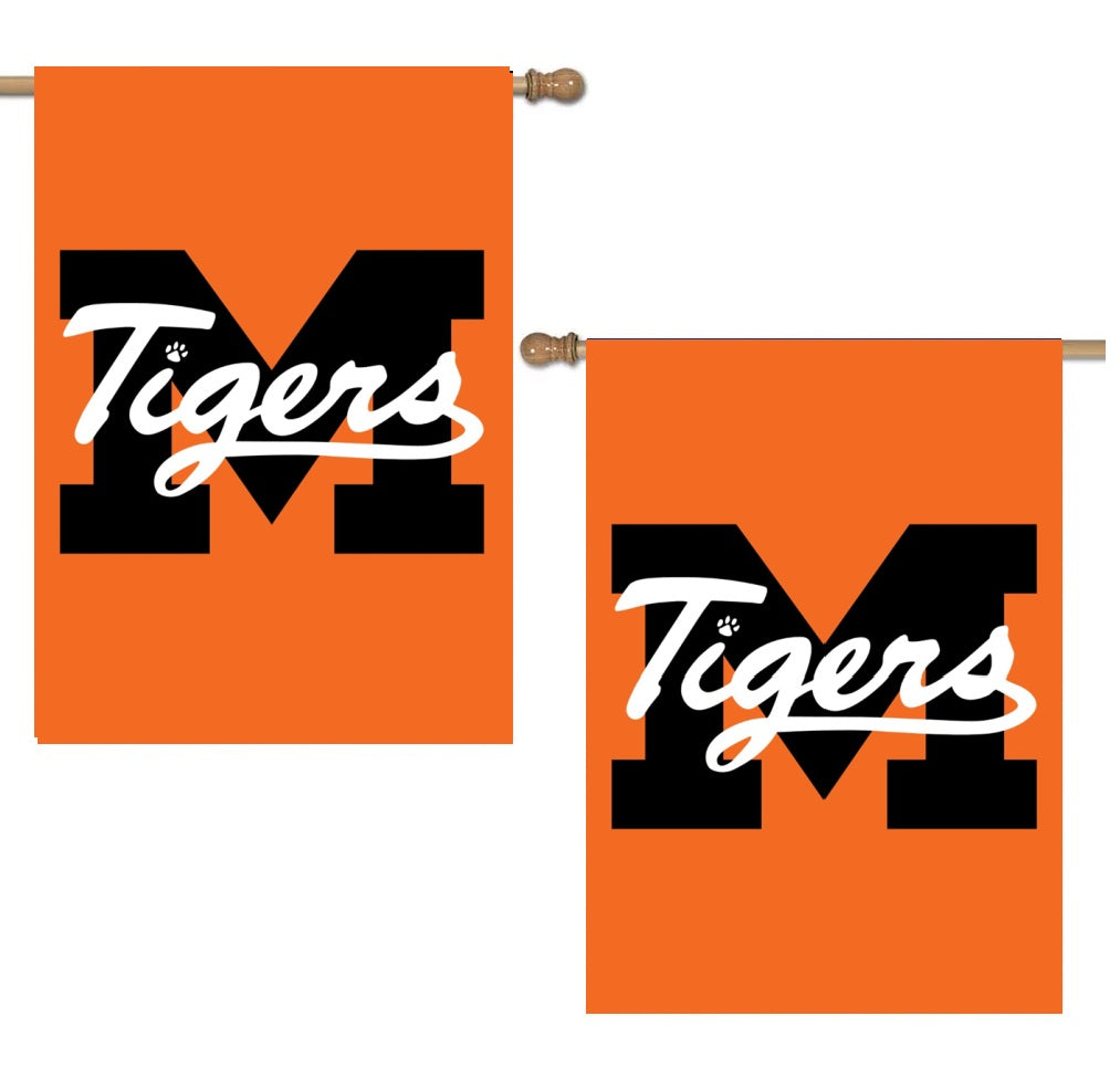 Madrid Tigers 2 Sided Orange Banner heartlandflags