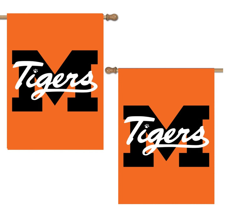 Madrid Tigers 2 Sided Orange Banner heartlandflags