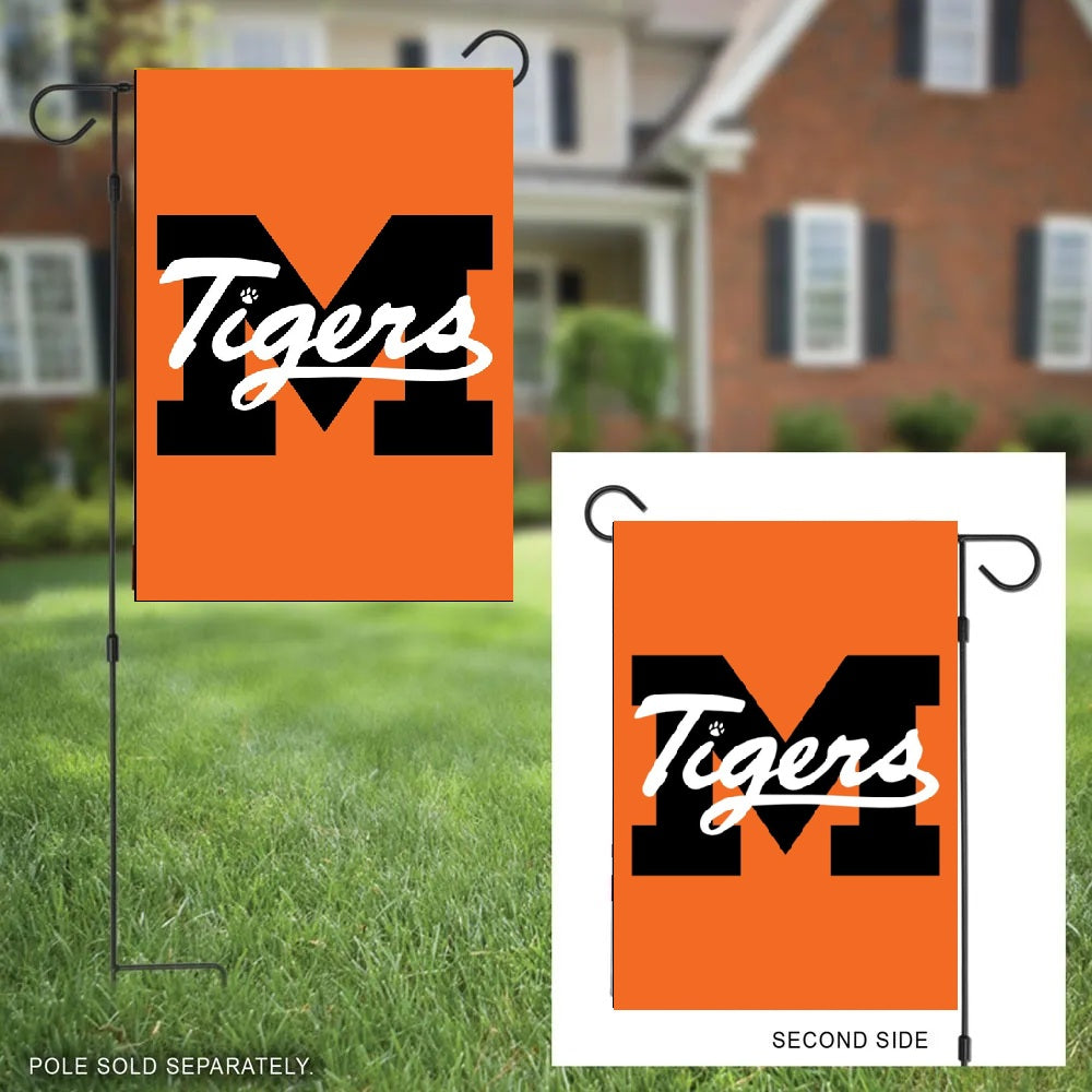 Madrid Tigers 2 Sided Orange Garden Flag heartlandflags