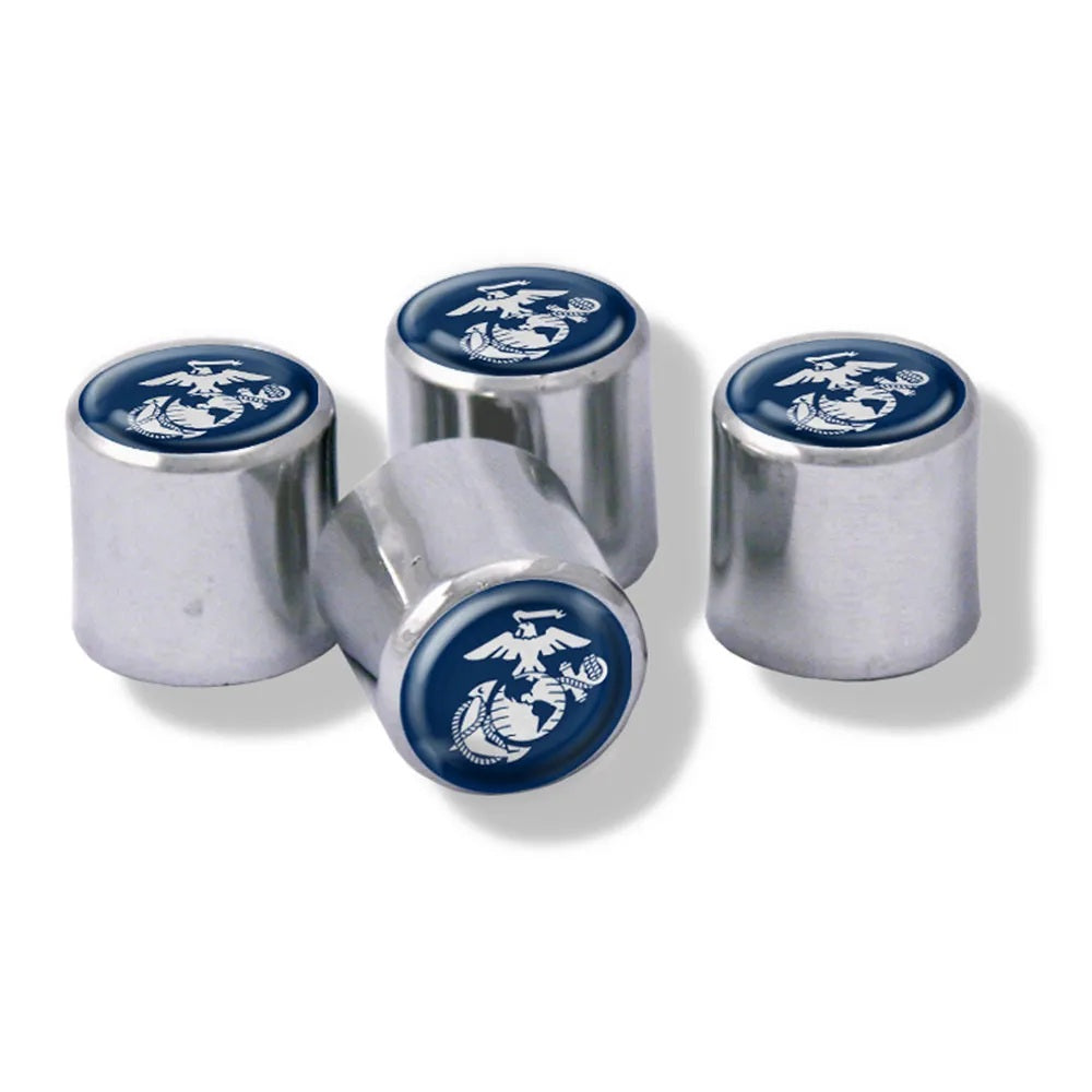 Marine Corps Tire Valve Stem Caps 4-Pack heartlandflags