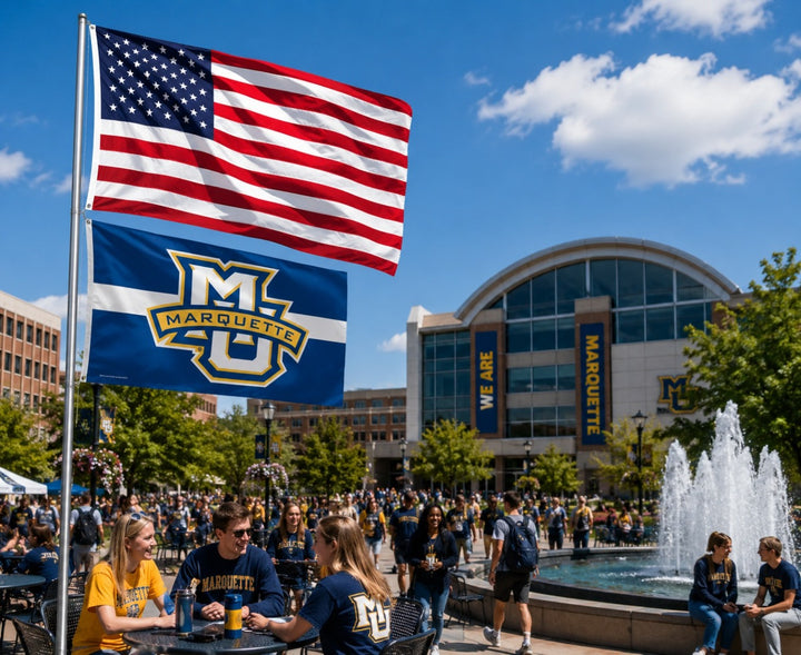 Marquette University 3x5 Flag heartlandflags