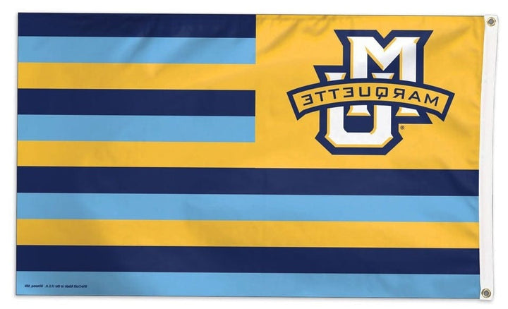 Marquette University Flag 3x5 Patriotic Stripes heartlandflags