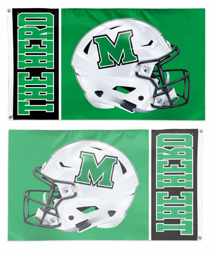 Marshall The Herd 3x5 Flag Helmet heartlandflags