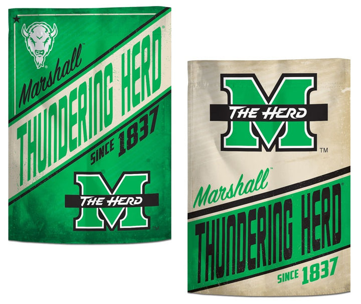 Marshall Thundering Herd Garden Flag 2 Sided heartlandflags