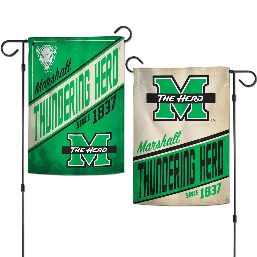 Marshall Thundering Herd Garden Flag 2 Sided heartlandflags