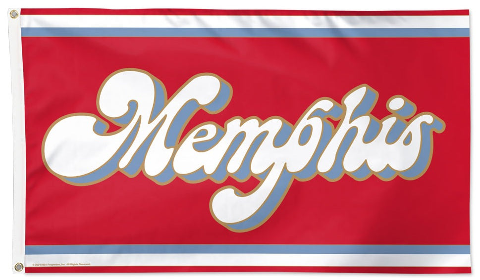 Memphis Grizzlies City Edition Flag 3x5 heartlandflags