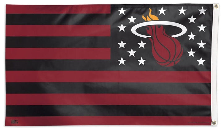 Miami Heat Flag 3x5 Patriotic Stars Stripes heartlandflags