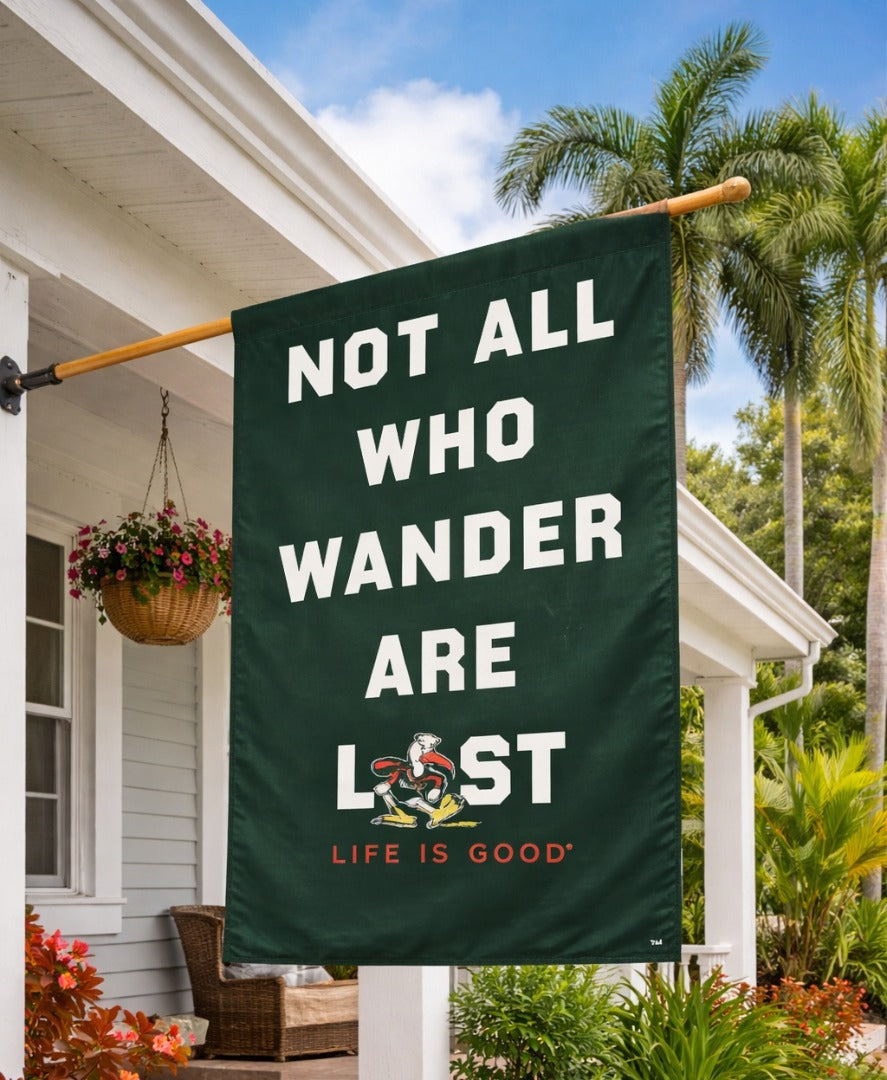 Miami Hurricanes Life Is Good Banner heartlandflags