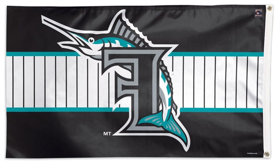 Miami Marlins Flag 3x5 Retro Vintage Throwback Florida heartlandflags