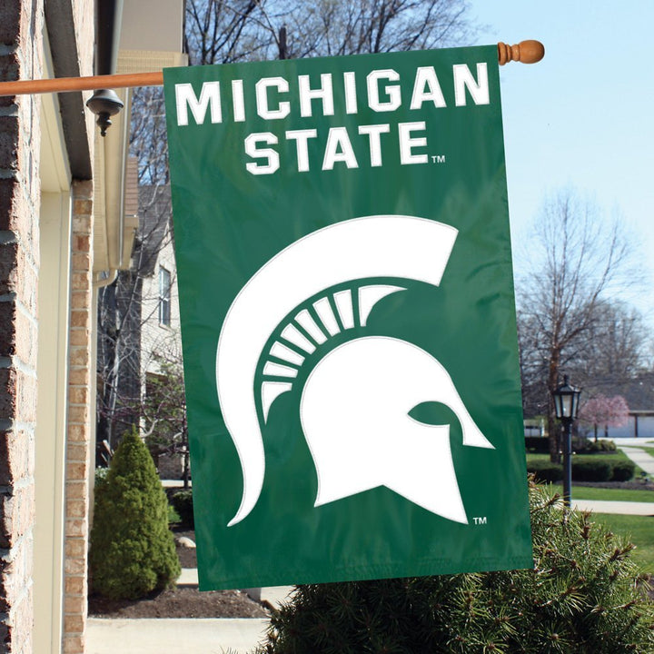 Michigan State Spartans 2 Sided Banner heartlandflags