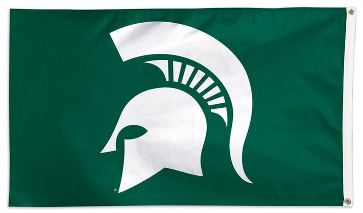 Michigan State Spartans Flag 3x5 Logo Only heartlandflags