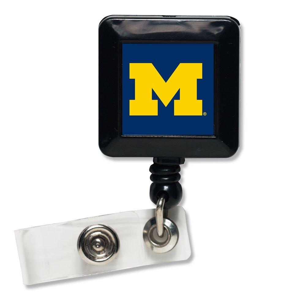 Michigan Wolverines Reel Retractable Badge Holder heartlandflags