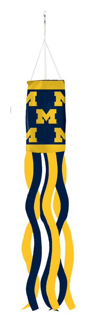 Michigan Wolverines Windsock 60 Inches Long heartlandflags