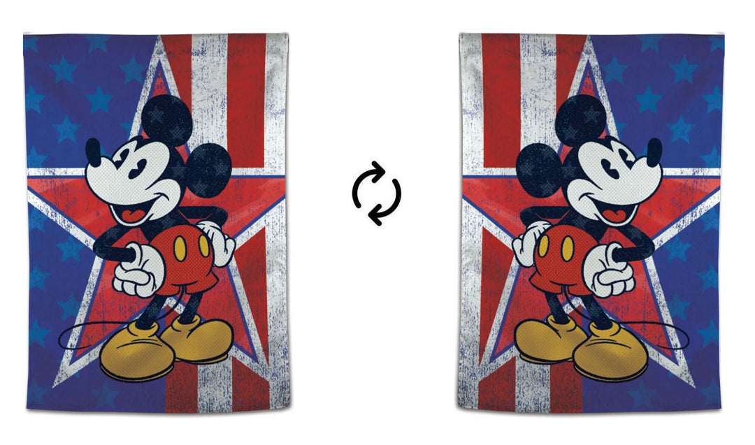 Mickey Mouse House Flag Disney Heritage Patriotic Banner heartlandflags