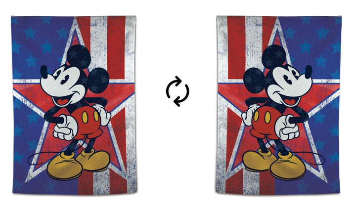 Mickey Mouse House Flag Disney Heritage Patriotic Banner heartlandflags