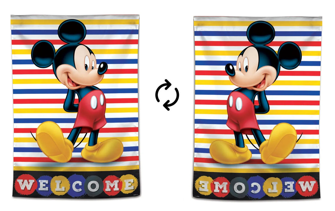 Mickey Mouse House Flag Disney Welcome Banner heartlandflags