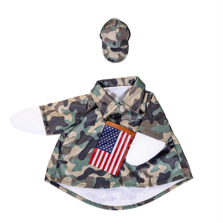 Military Camo Porch Goose Outfit heartlandflags