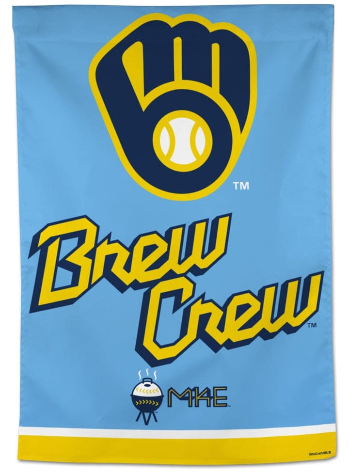 Milwaukee Brewers Banner City Connect Flag Brew Crew heartlandflags