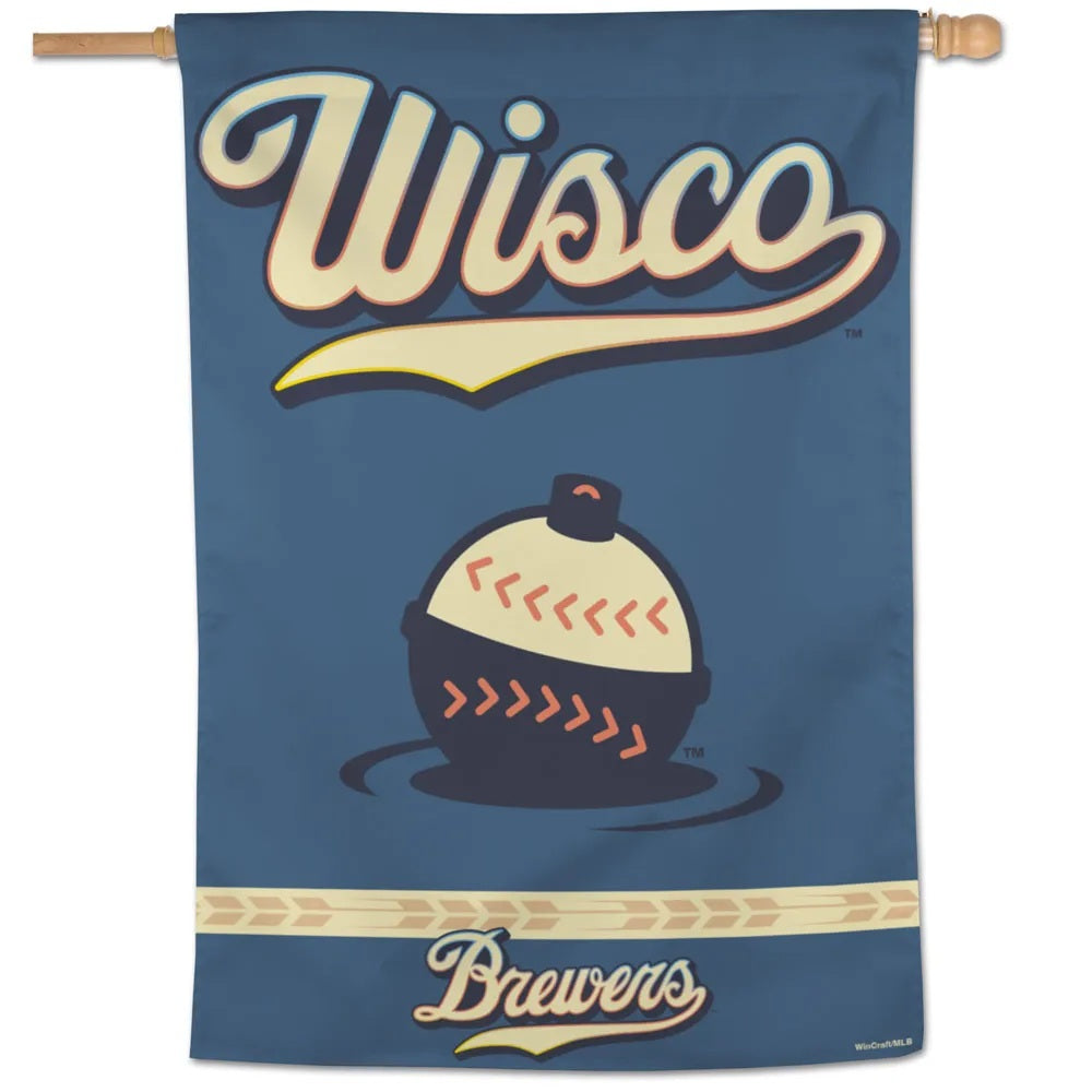 Milwaukee Brewers City Connect Banner heartlandflags