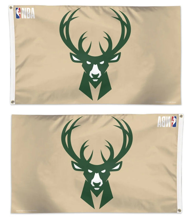 Milwaukee Bucks Flag 3x5 Flag Alternate Logo heartlandflags