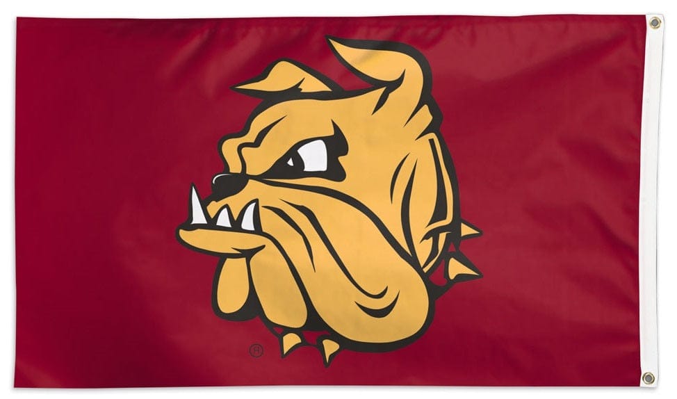 Minnesota Duluth Bulldogs Flag 3x5 Logo Only heartlandflags