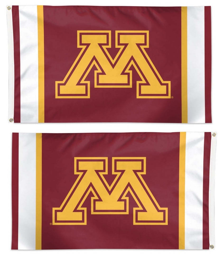 Minnesota Gophers Flag 3x5 Vertical Stripes heartlandflags