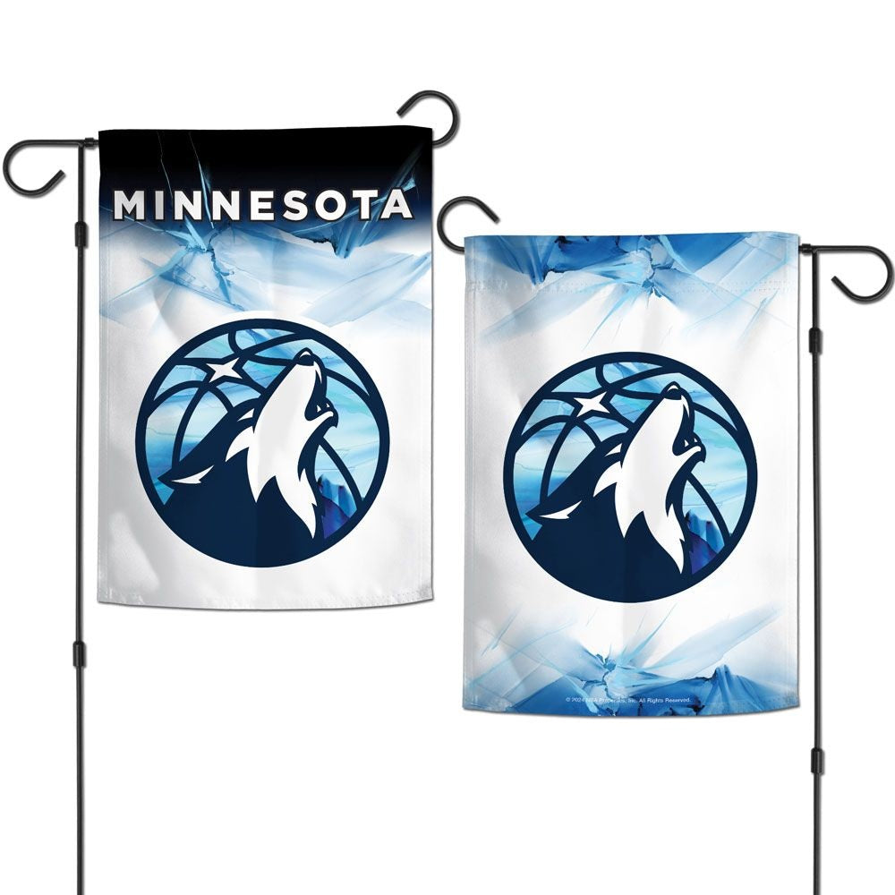 Minnesota Timberwolves City Garden Flag 2 Sided