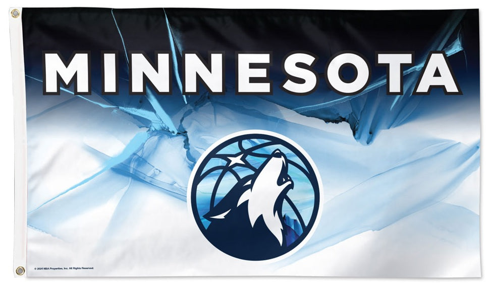 Minnesota Timberwolves City Edition Flag 3x5 NBA
