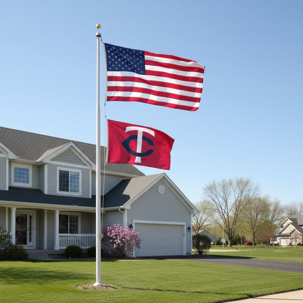 Minnesota Twins Flag 3x5 New TC Logo Red heartlandflags